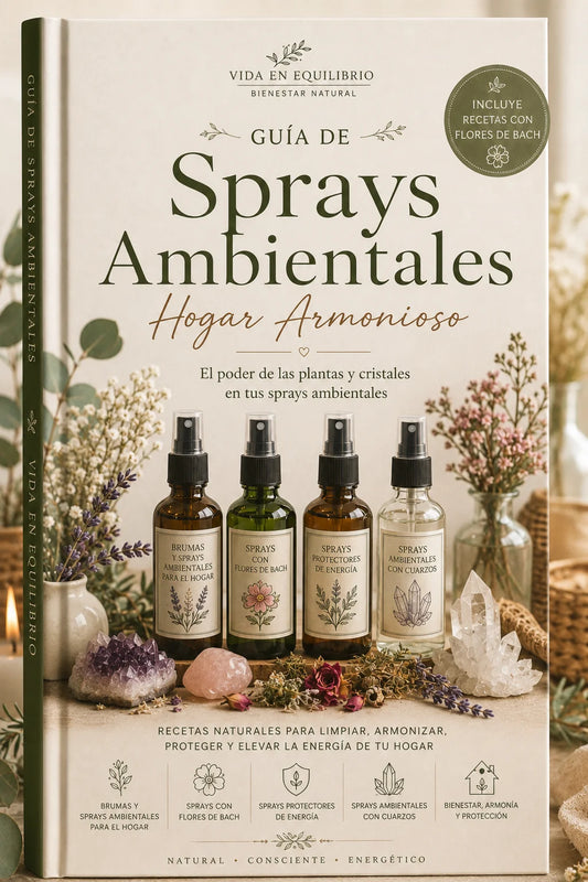 Crea tus Propios Sprays Protectores con Aromaterapia y Flores de Bach en 5 Minutos.