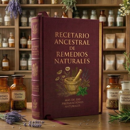 Más de 300 Remedios Naturales Ancestrales + 8 Bonus Gratis🎁