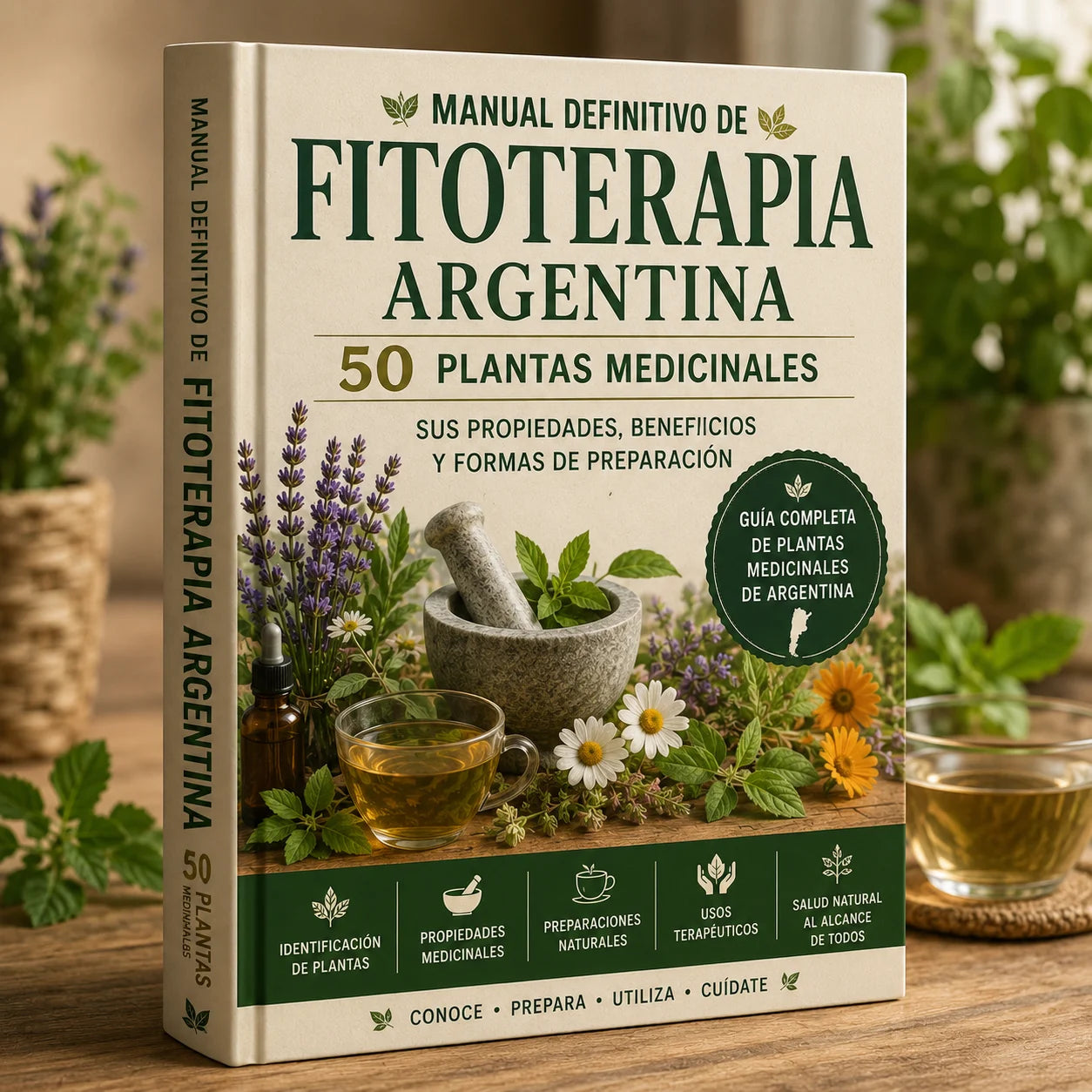 Manual definitivo de Fitoterapia: +50 PLANTAS MEDICINALES DE ARGENTINA