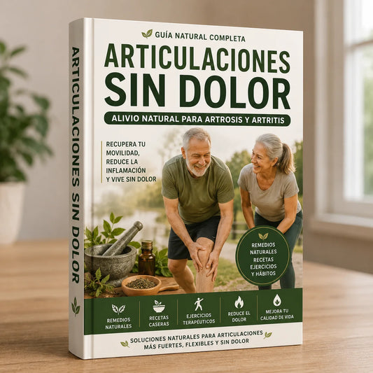 ADIÓS AL DOLOR DE RODILLAS Y ARTICULACIONES: El Método Natural para Reducir la Inflamación y Volver a Moverte con Libertad