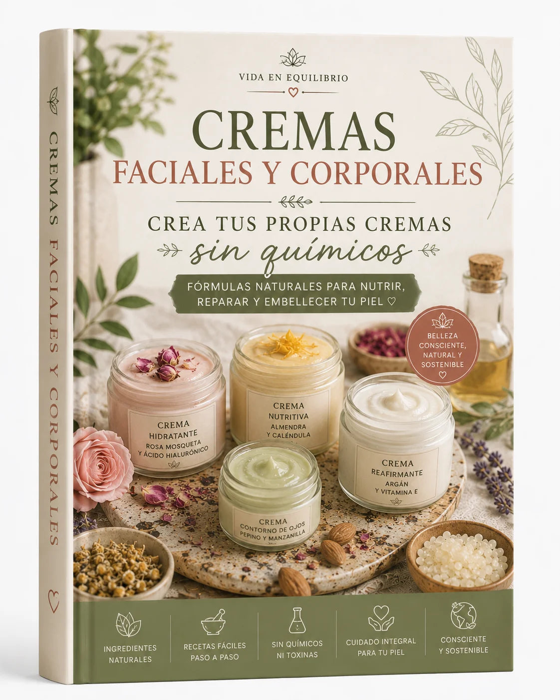 Piel Sana y Radiante: Crea tus Propias Cremas Faciales y Corporales Paso a Paso.